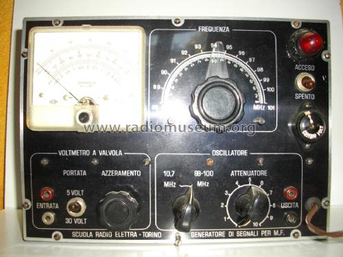 Generatore di segnali per FM ; SRE - Scuola Radio (ID = 1742971) Ausrüstung