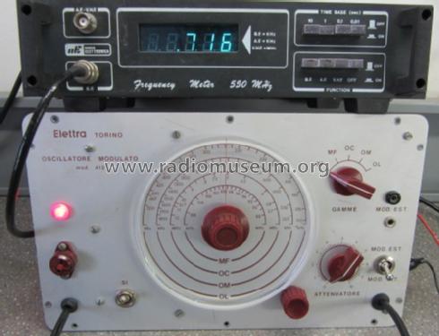 Oscillatore Modulato 412; SRE - Scuola Radio (ID = 1292899) Equipment