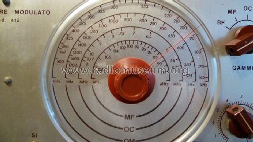 Oscillatore Modulato 412; SRE - Scuola Radio (ID = 1312804) Equipment