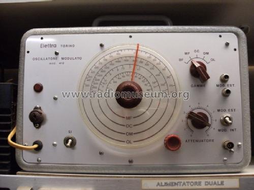 Oscillatore Modulato 412; SRE - Scuola Radio (ID = 1348983) Equipment