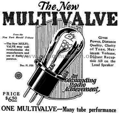 Standardyne Multivalve; Standard Radio Corp. (ID = 2098876) Radio