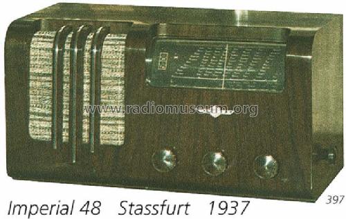 Imperial W48 ; Stassfurter Licht- (ID = 708679) Radio