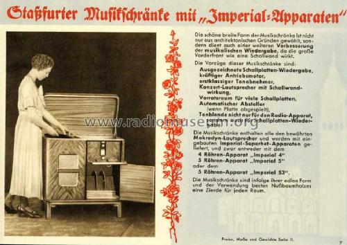Imperial 5 ; Stassfurter Licht- (ID = 533060) Radio