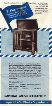 Imperial 64Tr; Stassfurter Licht- (ID = 1975770) Radio