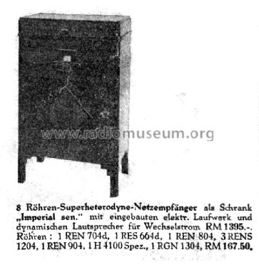 Imperial Senior ; Stassfurter Licht- (ID = 1897031) Radio