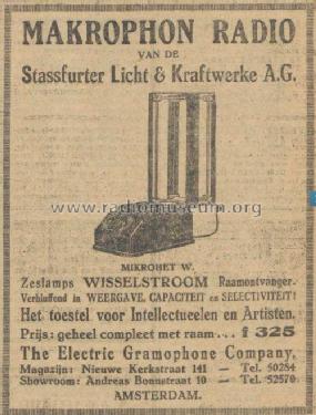 Mikrohet W; Stassfurter Licht- (ID = 2016494) Radio