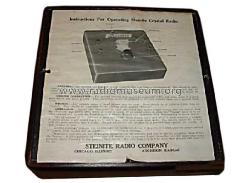 New Crystal Receiver; Steinite Radio Co., (ID = 265406) Crystal