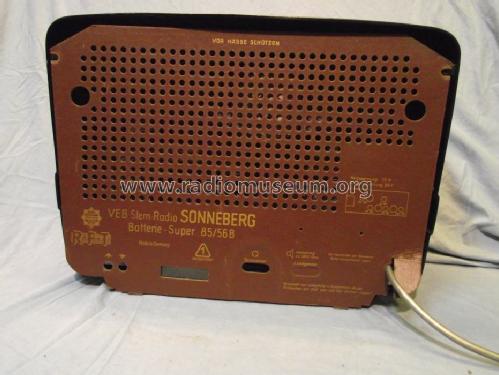 Sonneberg Batteriesuper 85/56B; Stern-Radio (ID = 1585073) Radio