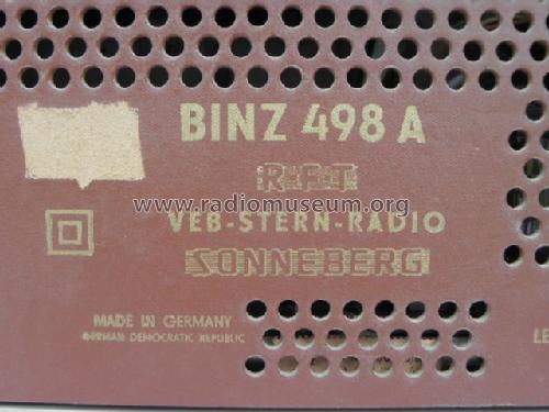 Binz 498; Stern-Radio (ID = 1648637) Radio