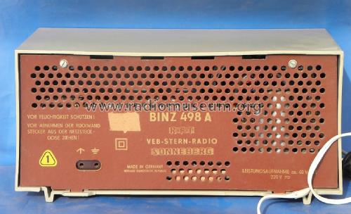 Binz 498; Stern-Radio (ID = 2374068) Radio