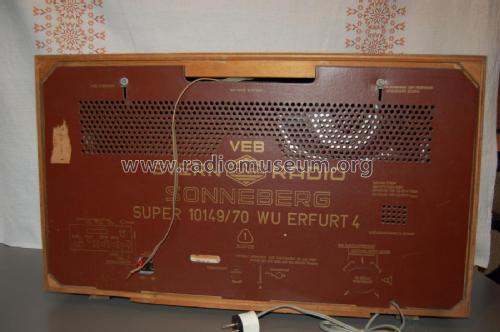 Sonneberg Erfurt 4 Super 10149/70 WU; Stern-Radio (ID = 1936223) Radio