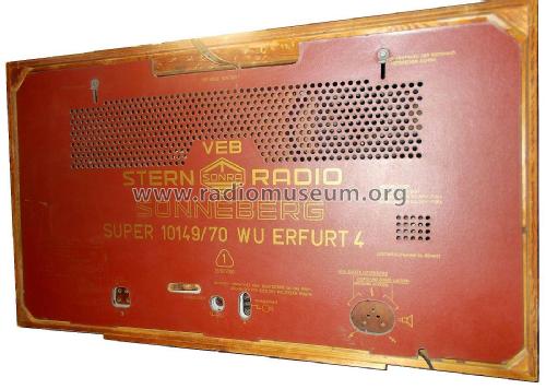 Sonneberg Erfurt 4 Super 10149/70 WU; Stern-Radio (ID = 2055256) Radio