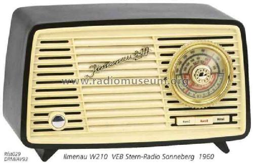 Ilmenau 210 64/72W; Stern-Radio (ID = 2380) Radio