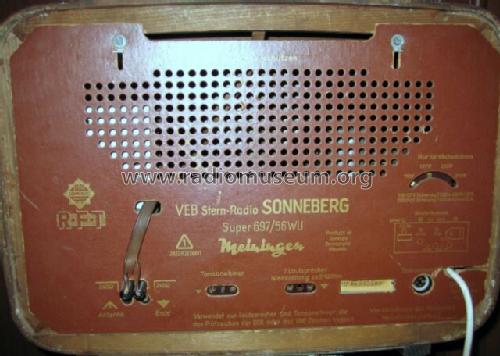Meiningen 697/56WU; Stern-Radio (ID = 414425) Radio