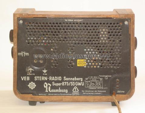 Naumburg 875/55GWU; Stern-Radio (ID = 2616393) Radio