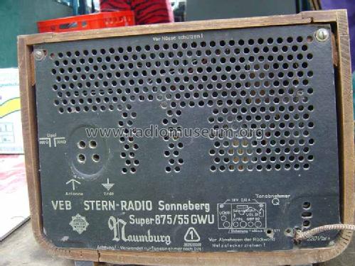 Naumburg 875/55GWU; Stern-Radio (ID = 114534) Radio