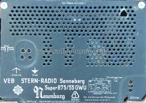 Naumburg 875/55GWU; Stern-Radio (ID = 309430) Radio