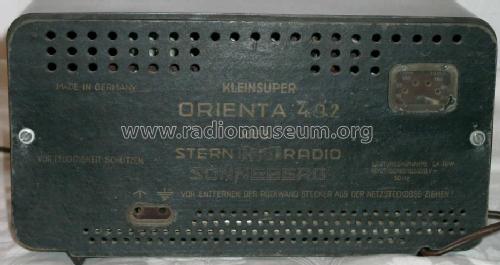 Orienta 492; Stern-Radio (ID = 364288) Radio