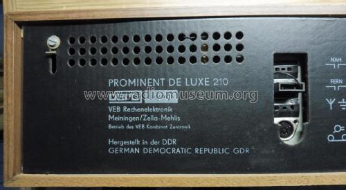 Prominent de Luxe 210; Stern-Radio (ID = 2577766) Radio