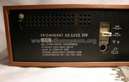Prominent de Luxe 210; Stern-Radio (ID = 730709) Radio