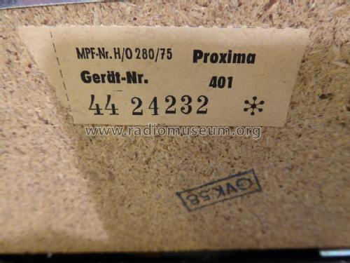Proxima 401; Stern-Radio (ID = 2212910) Radio