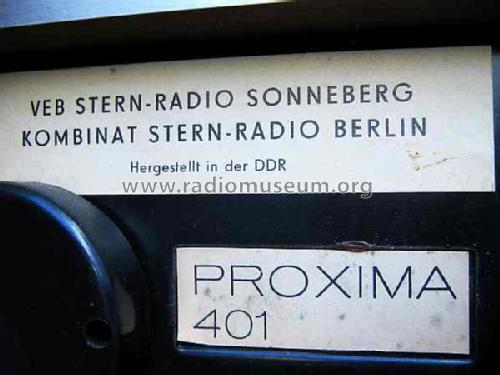 Proxima 401; Stern-Radio (ID = 952694) Radio