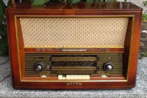 Sonra Erfurt 2 8118/58 GWU-3D; Stern-Radio (ID = 1949125) Radio