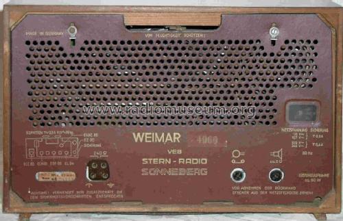 Weimar 4960; Stern-Radio (ID = 452525) Radio