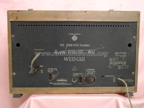 Weimar 6118/55WU; Stern-Radio (ID = 201437) Radio