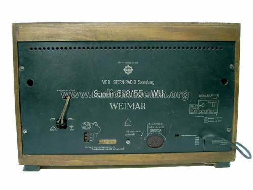 Weimar 6118/55WU; Stern-Radio (ID = 525567) Radio