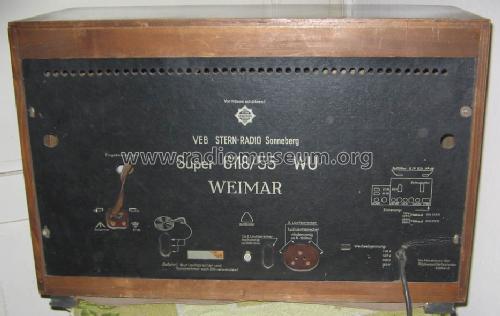 Weimar 6118/55WU; Stern-Radio (ID = 89476) Radio