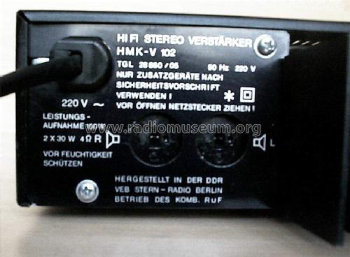 HMK-V102; Stern-Radio Berlin, (ID = 248559) Ampl/Mixer