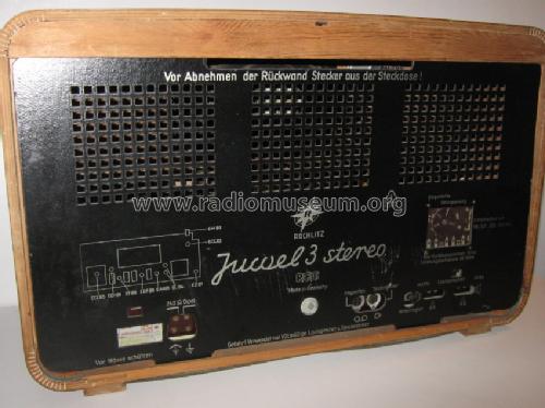 Juwel 3 Stereo 1132.012; Stern-Radio Rochlitz (ID = 1316302) Radio