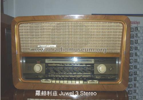 Juwel 3 Stereo 1132.012; Stern-Radio Rochlitz (ID = 868987) Radio