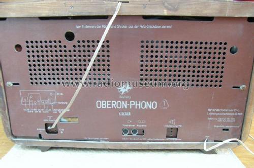 Oberon-Phono ; Stern-Radio Rochlitz (ID = 856896) Radio