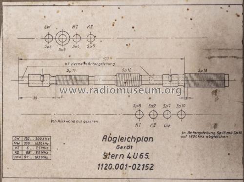RFT-Super 4U65; Stern-Radio Rochlitz (ID = 2690573) Radio