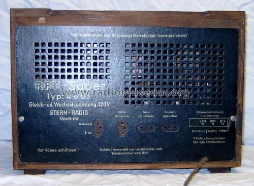 RFT-Super 4U65; Stern-Radio Rochlitz (ID = 303793) Radio