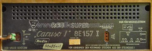 Caruso I 8E157 I; Stern-Radio Staßfurt (ID = 821153) Radio