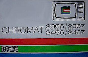 Chromat 2366; Stern-Radio Staßfurt (ID = 659381) Télévision
