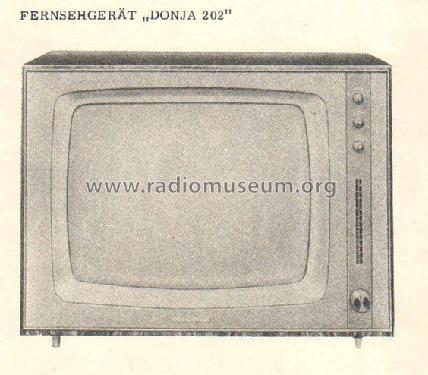 Donja 202; Stern-Radio Staßfurt (ID = 65432) Televisore