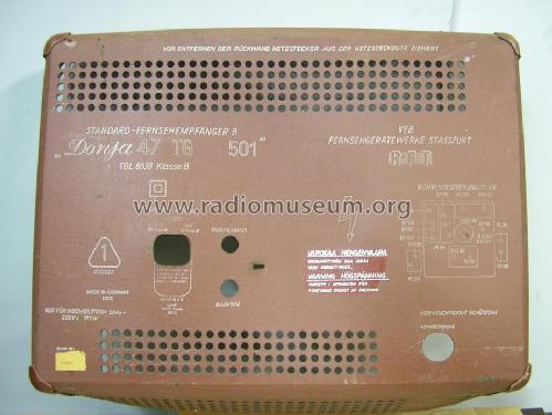 Donja 47TG501; Stern-Radio Staßfurt (ID = 1342724) Television