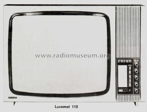 Luxomat 110; Stern-Radio Staßfurt (ID = 544698) Televisore