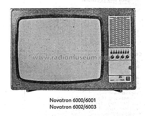 Novatron 6001; Stern-Radio Staßfurt (ID = 1717791) Television