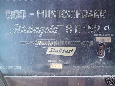 Rheingold 8E152A; Stern-Radio Staßfurt (ID = 679148) Radio
