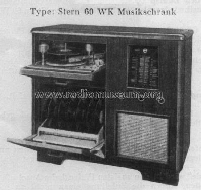 Musikschrank Stern Imperial 60WK; Stern-Radio Staßfurt (ID = 944532) Radio