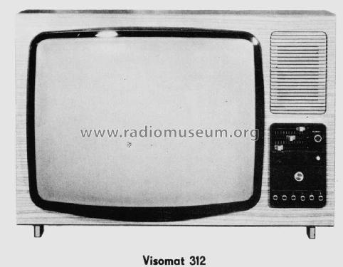 Visomat 312; Stern-Radio Staßfurt (ID = 544697) Television