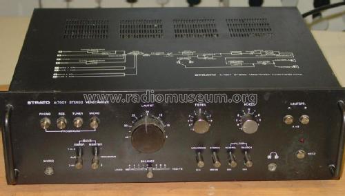 Stereo Verstärker A-7007; Strato, Hamburg (ID = 105842) Ampl/Mixer