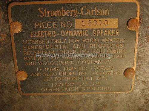 642-B ; Stromberg-Carlson Co (ID = 1080926) Radio