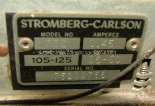 752 ; Stromberg-Carlson Co (ID = 1854280) Radio