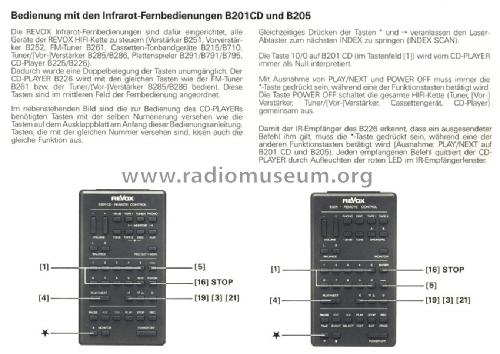 Compact Disc Player B 226; Studer GmbH, Willi (ID = 1041159) R-Player